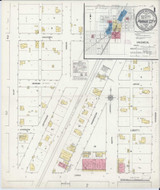 Prairie City Illinois 1912 - Fire Insurance Index - Old Map Reprint